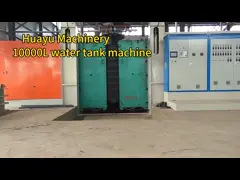 Hdpe Химический резервуар 10000L Восемь слоев стальной резервуар для хранения воды video