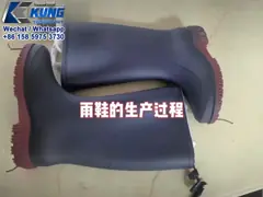 Satu Warna Dan Dua Warna Rainboot Molding Machine Mesin Injeksi PVC / TPU