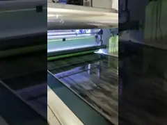 Промышленная мелкая УФ-машина по отделке покрытий OEM video