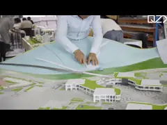 1/250 Недвижимость Масштабная архитектурная модель Изготовление материалов Hengqin Новый район video