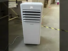 8000 BTU 110V 115V Портативный холодильный кондиционер Фан Фликер LED Дисплей влажности video