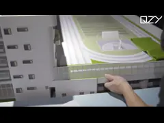 1/60 Металлические миниатюрные архитектурные модели Дом Международная школа BASIS video