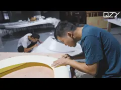 1/150 Масштаб Кучжоу спортивный центр Модели Желтый стиль дизайн ландшафтные модели video