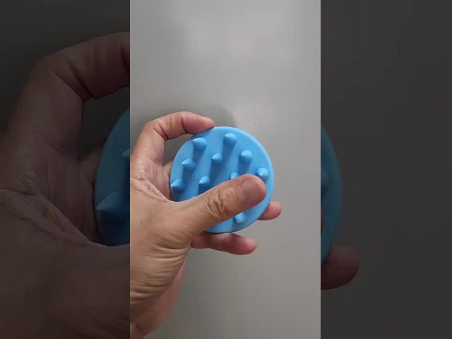 Silicone Scalp Massager Brush for Deep Cleaning and Hair Health