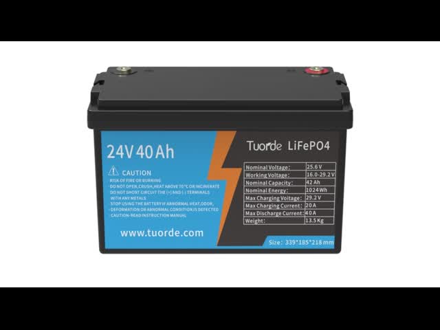 24V 40Ah 鉛酸交換バッテリー