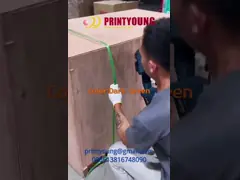 Автоматическая ПЭТ-палетная батарея Электрическая упаковочная машина с ремнями ПЭТ-материал Q1 video