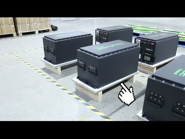 AGV ロボットゴルフカート リチウムイオンバッテリー パック 3000ライフサイクル 24V 48V 200Ah 300Ah