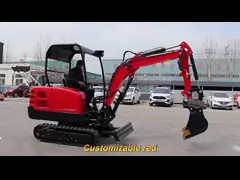 Excavator Digger Mini Crawler Excavator Machine  3Ton Mini Digger Machine 3.5km/h