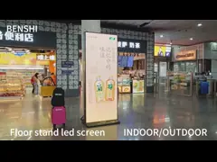 Наружный светодиодный видеодисплей передвижной P2.5 светодиодный дисплей Киоск экрана индивидуального размера Внутренний светодиодный плакат Реклама цифровой video