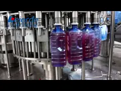 380V/220V Машина для промывки и заполнения PET-бутылок для стеклянной воды video