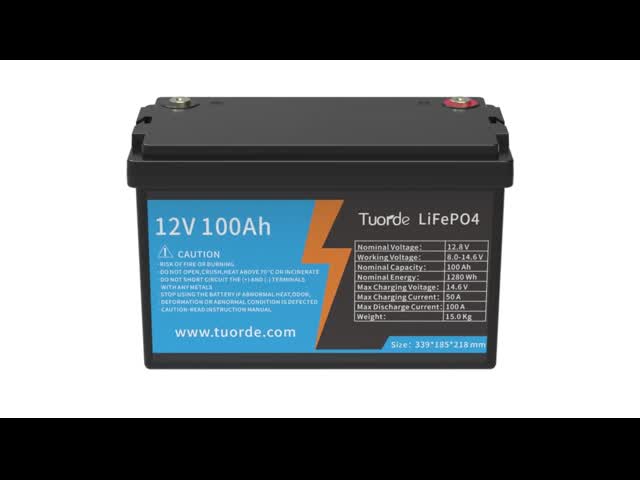 リチウムディープサイクルバッテリー, 12V 100Ah AGV リチウムイオンバッテリー E-RICKSHAWバッテリー 太陽電池