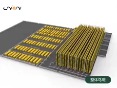 Автоматизированная система извлечения 40 м Стальная двойная глубокая кладовая video