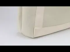 OEM хлопчатобумажные пакеты белый плечевой пакетик для рекламы video