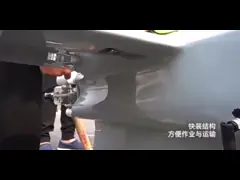 Electric QINGLONG Tandem Wing VTOL UAV 2022mm Length High Performance