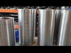 0.8 мм Минимальный диаметр отверстия Корзина экрана для металлочерепичных панелей экрана video