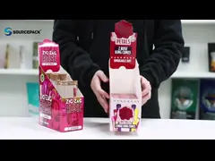 Перерабатываемая упаковка сигар, предварительная упаковка коробка 350-400 г белый картон video