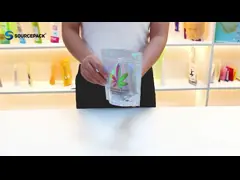 3.5г Отпариваемый на заказ Mylar Ziplock Bags Weed Packaging Красочный video