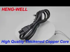 HENG WELL UK 3-pinnige stroomleiding voor consumentenelektronica 220V - 250V 13A