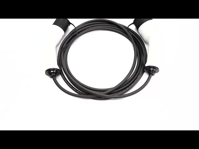 5 Meters 22kW Electric Car Charging Cable 380V Type 2 To Type 2 EV Cable IEC62196-2