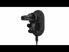 Chargeur magnétique rapide de 15W noir Mini Chargeur sans fil pour voiture
