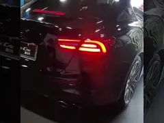 Для Maserati Ghibli Led заднего фонаря 14-20 Retrofit Старый на новый Заднего заднего фонаря Текущий поворотный тормоз Автомобильный аксессуар video