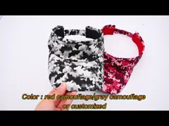 Шляпа изготовленное на заказ цифров забрала Солнца пляжа BSCI регулируемая печатая крышку гольфа спорт камуфлирования video