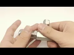 Проходный клапан безопасности из нержавеющей стали 316 video