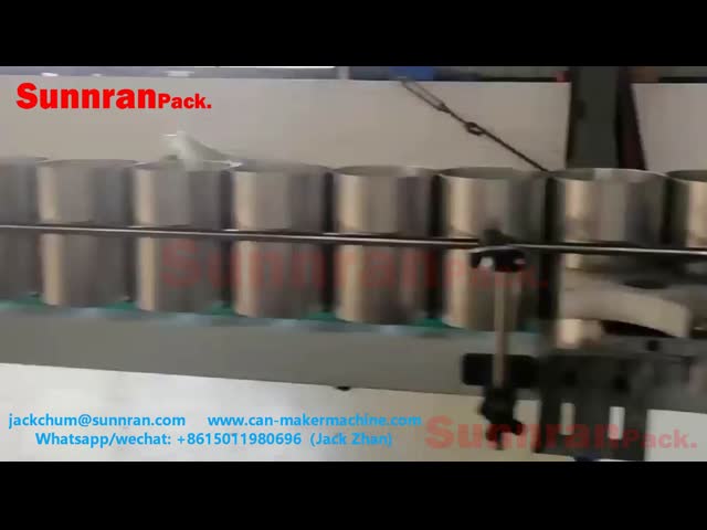 Máquina de fazer lata de leite em pó