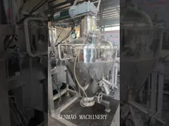 Мгновенный чайный порошок Конический винтовой ленточный смеситель Конический смешивающий смеситель video