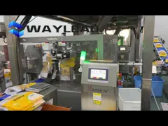 Продовольственный магазин Авто упаковочные машины подушка мешок упаковка уплотнительная машина 550 кг video