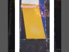 Высокоотражающая проницаемость 1,5 мм - 2,2 мм термопластичная дорожная маркировочная лента video