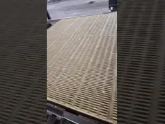 عزل الصوف المعدني عالي الكثافة الصوف الصخري لوح الصوف الصخري