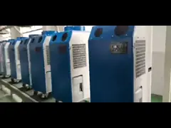 18700btu خنک کننده کولر هواپیمایی قابل حمل کولر مکان متحرک کولر 5500w رنگ آبی