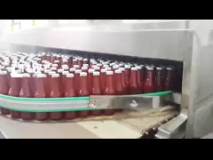 Professional Canned Food Tunnel Pasteurizer Spray Sterilization Machine