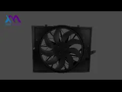 Автомобильный охлаждающий вентилятор для BMW E60 5 серии OEM 17427543282 400W 600W Автозапчасти video