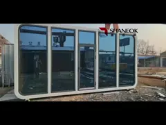 Apple Cabin Capsule Home Prefab House Мобильная кабина Космическая капсула Крошечная кабина video