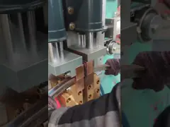 Автоматический колесный ободок задницы сварщик стального стула рамы трубки Флэш задницы сварочная машина video