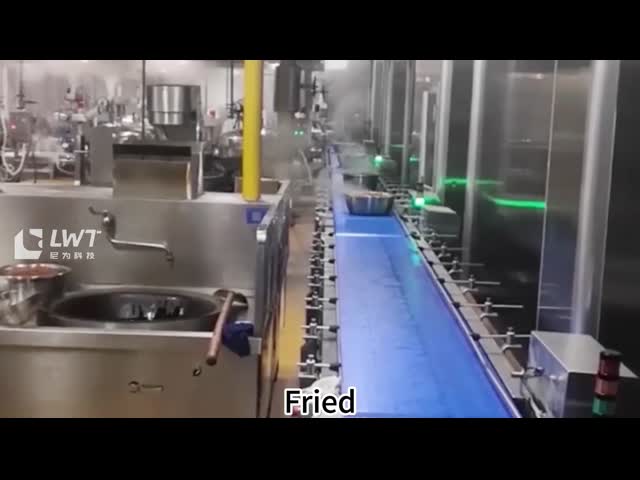 甘酸豚肉 肋骨袋 生産ライン 準備皿 設備