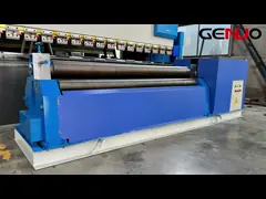 220V 380V Automatic Bending Roller Hydraulic 3 Roller Plate Bending Machine