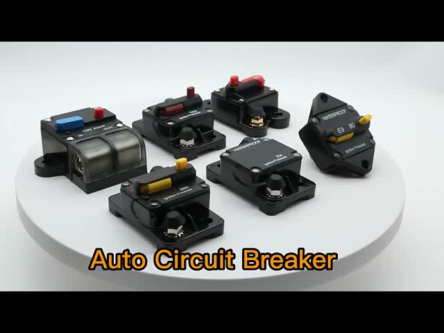 Modified Automatic Recovery Car Audio Safety Belt 30A~150A Fuse Seat Self-Recovery Circuit Breaker