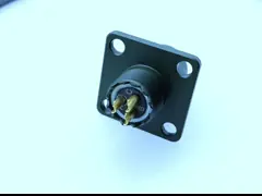 Aluminiumlegierte Schale MIL-DTL-26482 Serie 1 7.5A Mil DTL 26482 Kontakte MS3110F8-3P