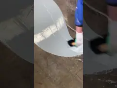 SR-TD801 Однокомпонентная аспартическая прозрачная плитка водонепроницаемое покрытие video