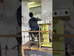 White Mobile TV Stand Large Size  Meeting TV Cart Heavy Duty For 65 - 110 Inch