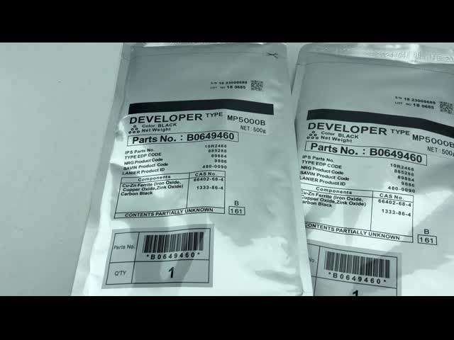 ​Black Developer Powder B0649460 for Ricoh Aficio MP4001 MP5000 MP5001 MP5002 MP4000B MP5000B MP4000 MP1100 MP9000 MP135