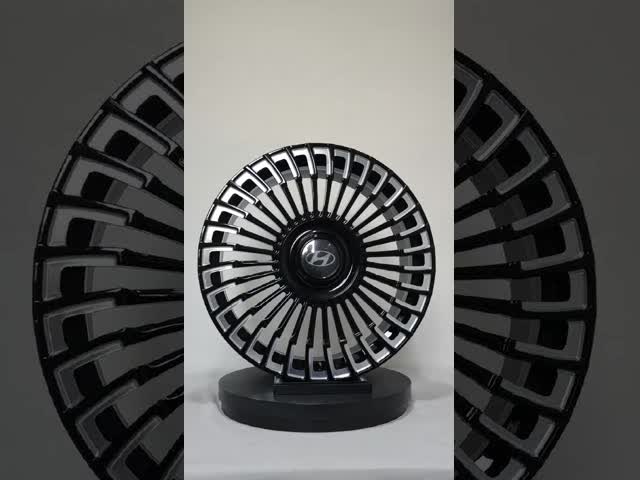 Подходит для Dodge Ram 1500 Gloss Black Custom 2-PC кованые ремни из сплава 20 21 и 22 дюйма 5х139.7 / 6x139.7 видео