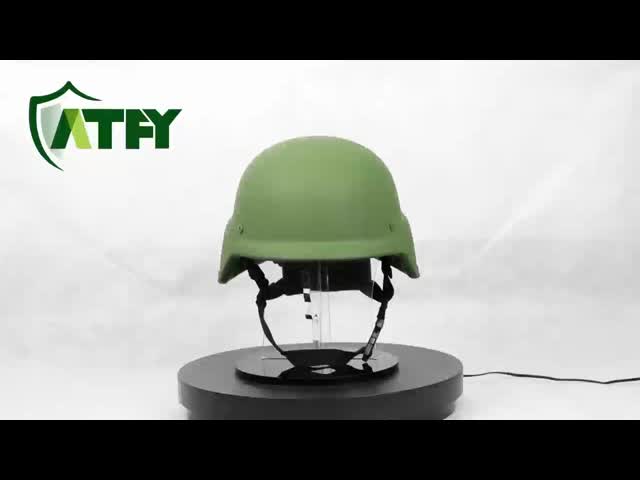 兵士用 PASGT 防弾ヘルメット 軍用 アラミド/PEレベル NIJ IIIA