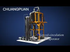 Вакуумный испаритель парового нагрева для томатной пасты / концентрата фруктового сока video