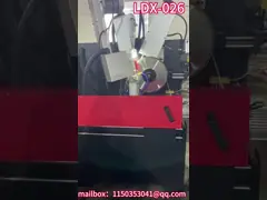 LDX-026Full CNC servo TCT saw blade phía trước và phía sau Máy nghiền góc
