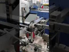 Automatic High Speed Cross Fold Paper Folding Machine Width 360mm