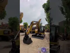 Cat 308 экскаватор для продажи308C Подержанные машины Cat 8 тонн экскаватор адаптируемость к различным местностям video